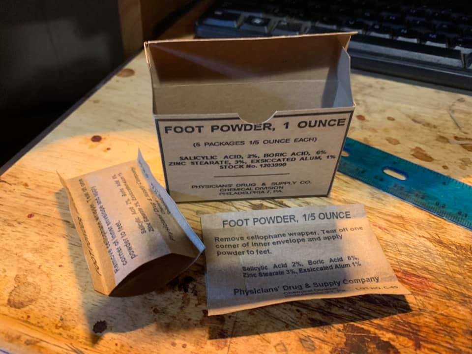 Foot Powder Box
