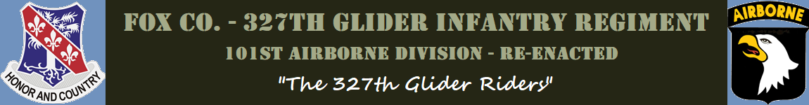 327th Glider Infantry Regiment - Reenacted
